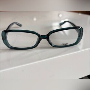 Fendi Dark Teal Eyewear